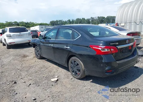 2018 Nissan Sentra S z USA, uszkodzony, nr VIN 3N1AB7AP0JY347406